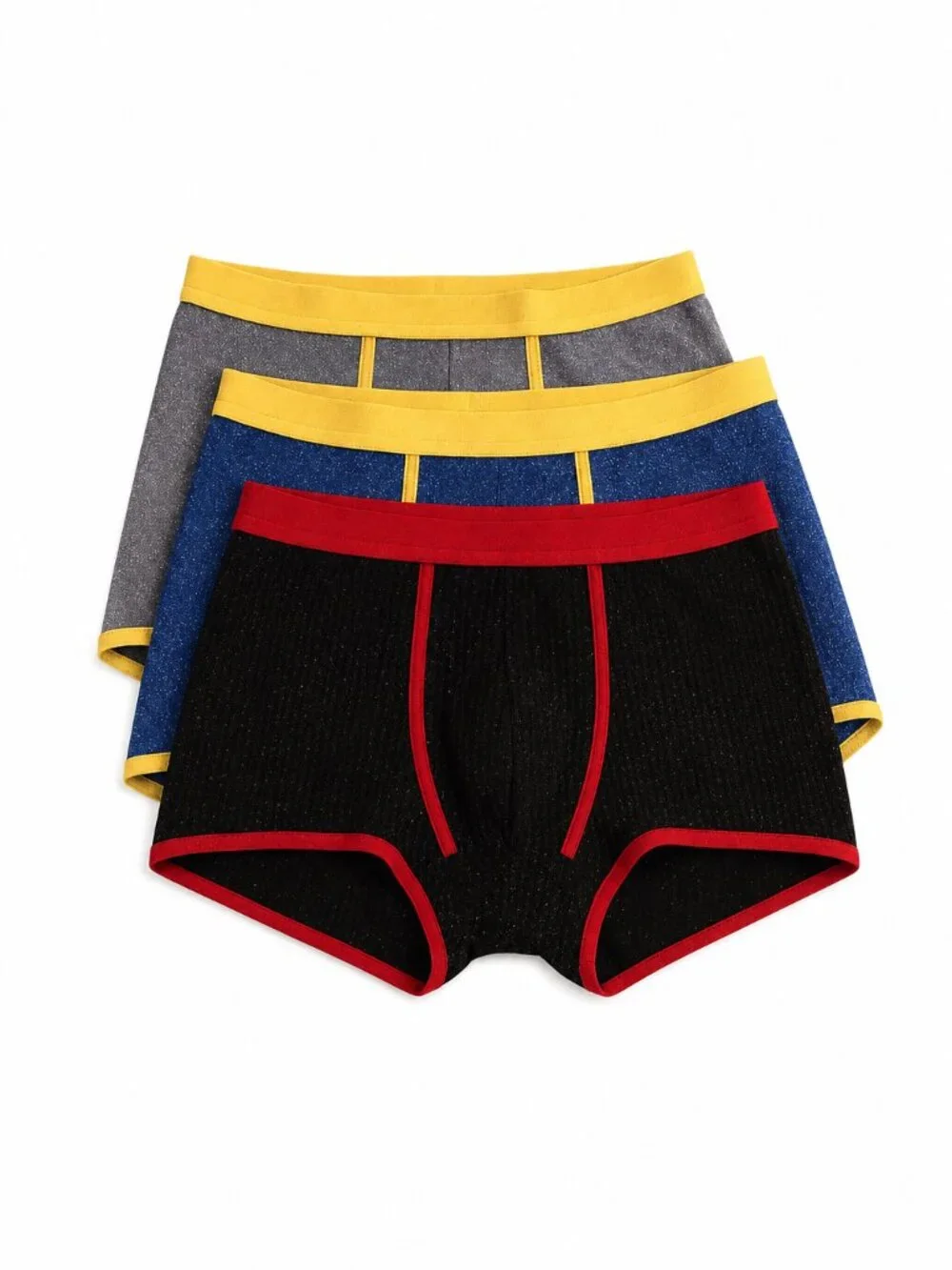 CASEY KEVIN Men’s 3 Pack Boxer Briefs, M